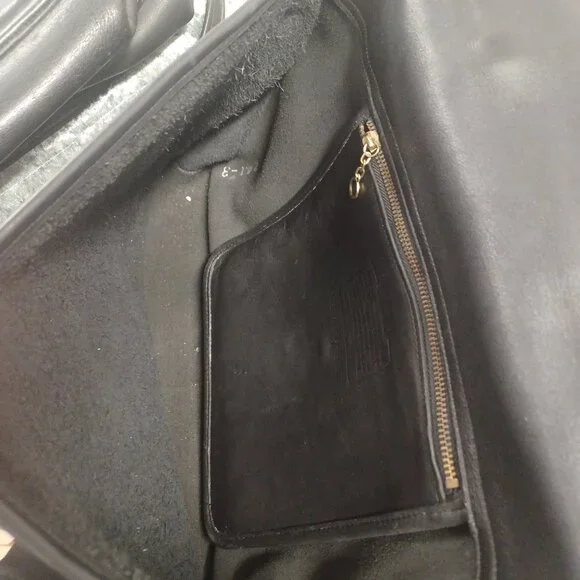 Vintage Coach Black Lexington Briefcase Messenger Satchel Bag Style #5265 - Picture 7 of 10